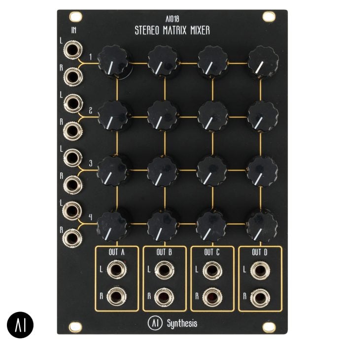 AI018 Stereo Matrix Mixer - Full DIY Kit