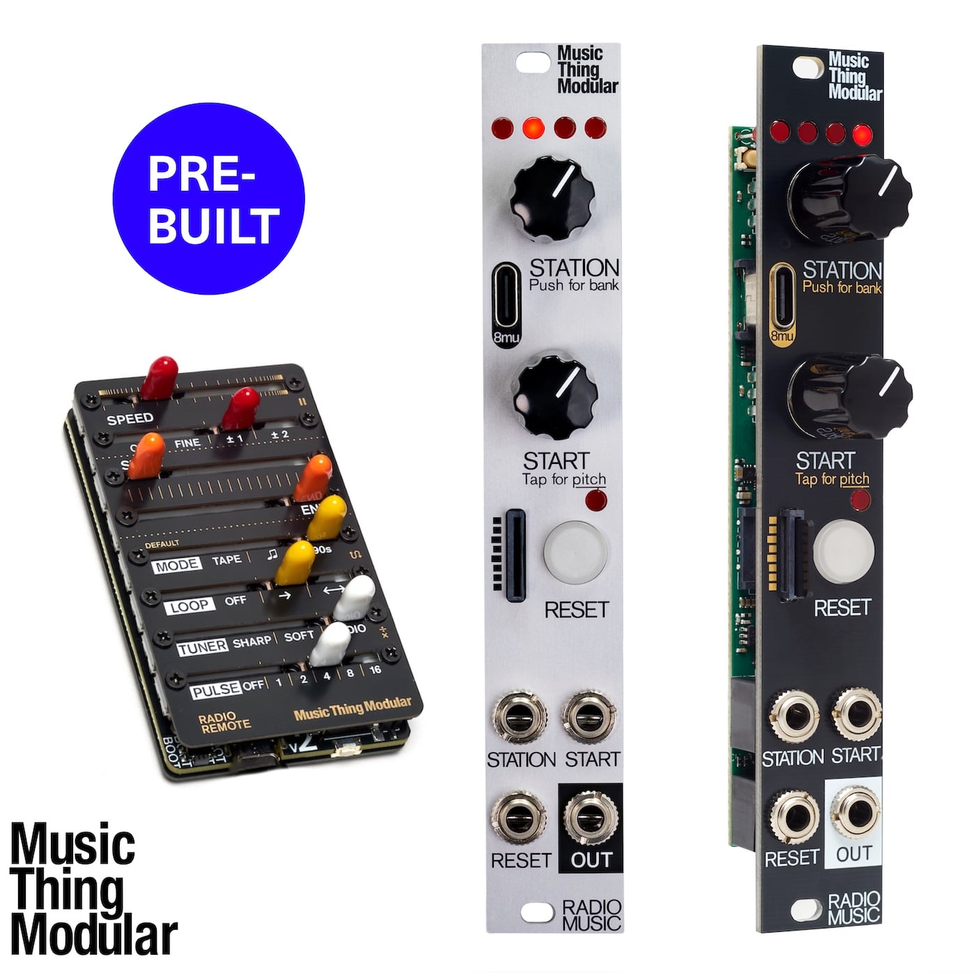 Music Thing Modular – Radio Music – Assembled Modules