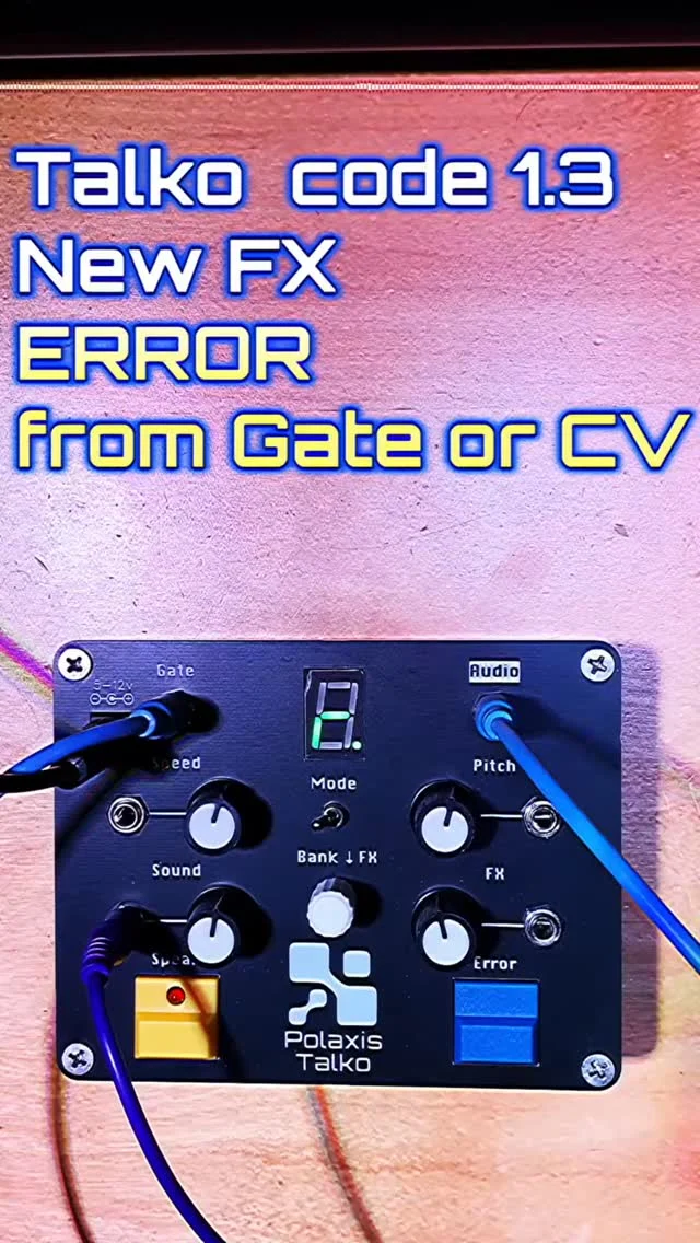 DE-6 – Nødsignal – Panel & PCB Set – Thonk – DIY Synthesizer Kits