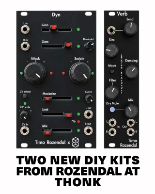 Music Thing Modular – Mikrophonie v3 – Full Kit – Thonk Ltd – DIY